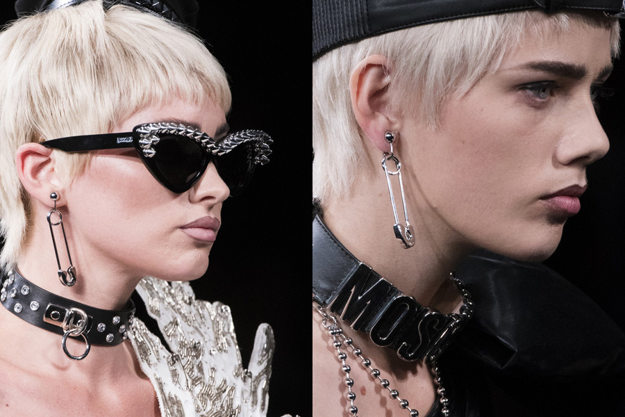 2018 Spring/Summer fashion trend: Heavy metal earrings