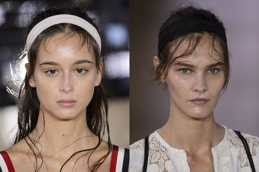 2018 Spring/Summer fashion trend: Wet hair style