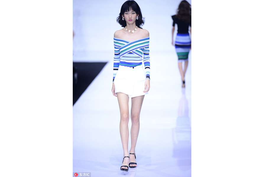 2017 China Fashion Week: JD × Bebe