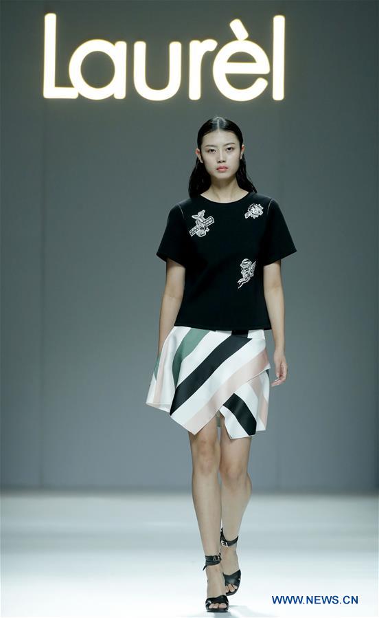 Creations of Laurèl staged at China Fashion Week