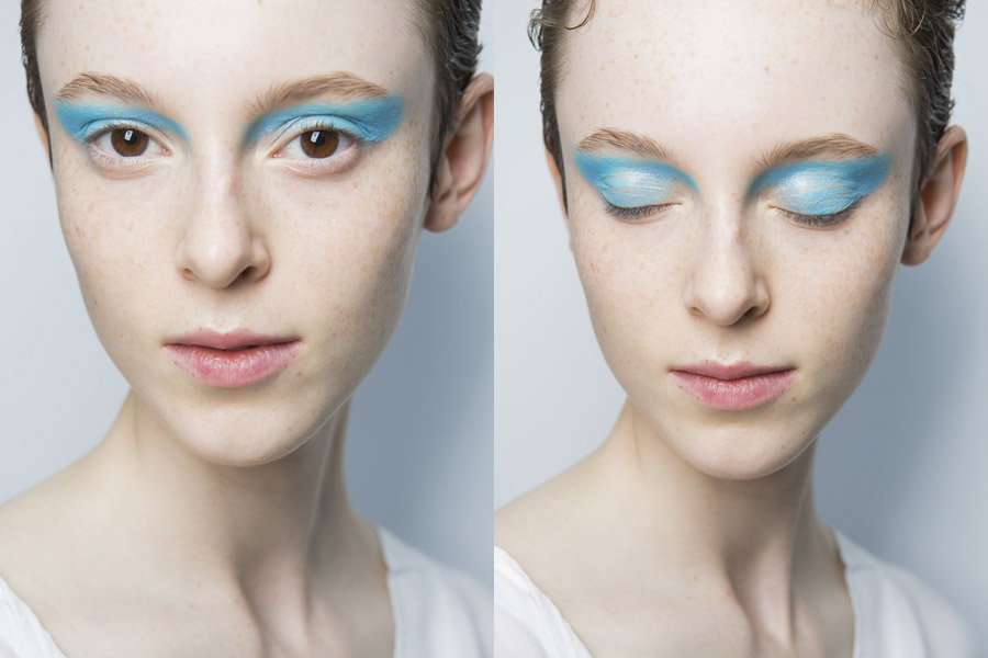 2018 Spring/Summer fashion trend: Bright-colored eyeshadow