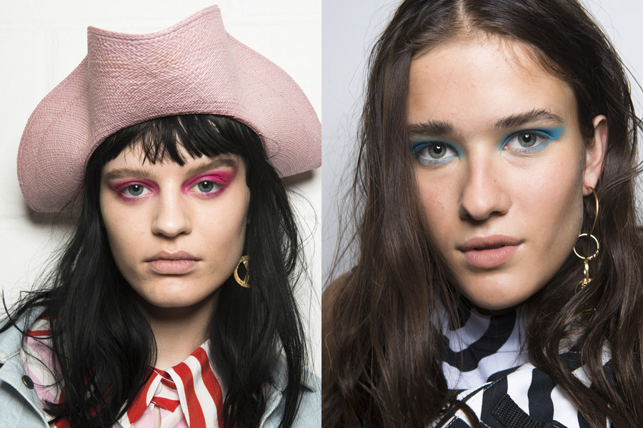 2018 Spring/Summer fashion trend: Bright-colored eyeshadow