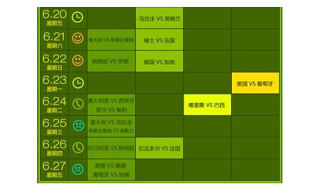 2014巴西世界杯看球时间攻略球迷必备[2]