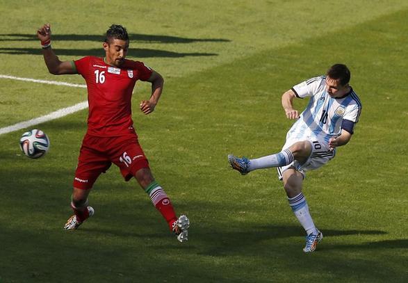 梅球王世界波绝杀 阿根廷1-0伊朗