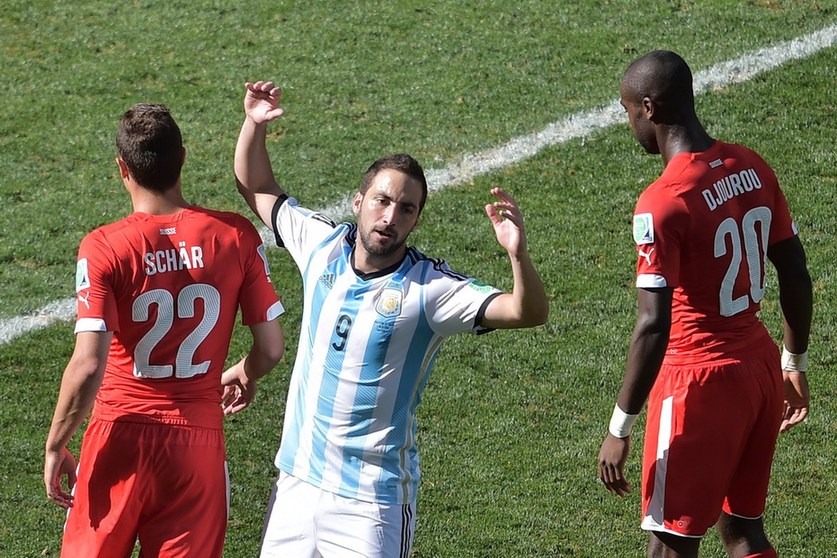 世界杯1\/8决赛:阿根廷1-0瑞士[13]