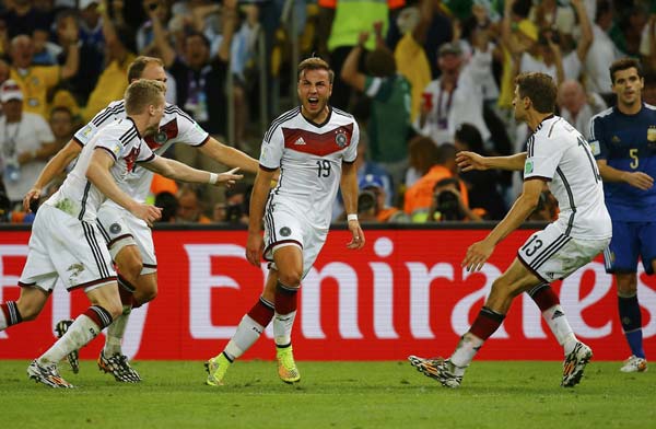 Germany wins World Cup on Mario Gotze's brilliance
