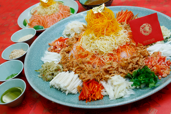 Auspicious set meal for Spring Festival