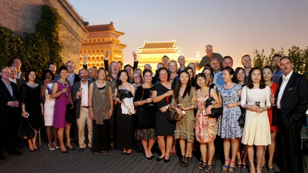 Twelve families visit Beijing for first hand look