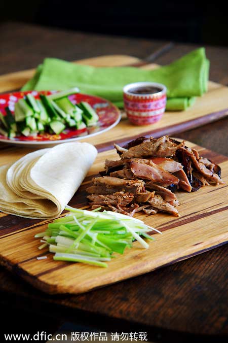 Peking roast duck