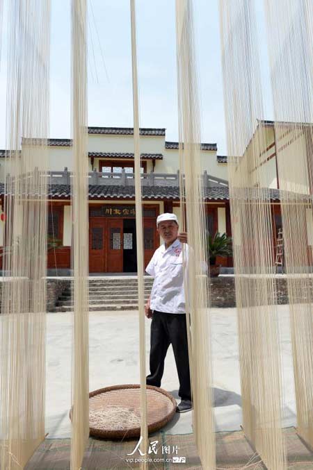 The Hakka 'Kung Fu' noodle in north Sichuan