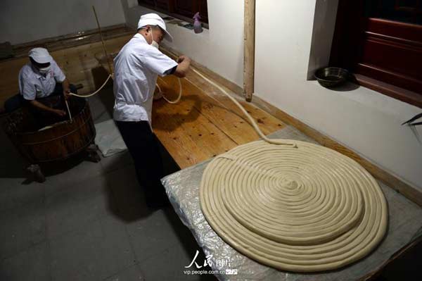 The Hakka 'Kung Fu' noodle in north Sichuan