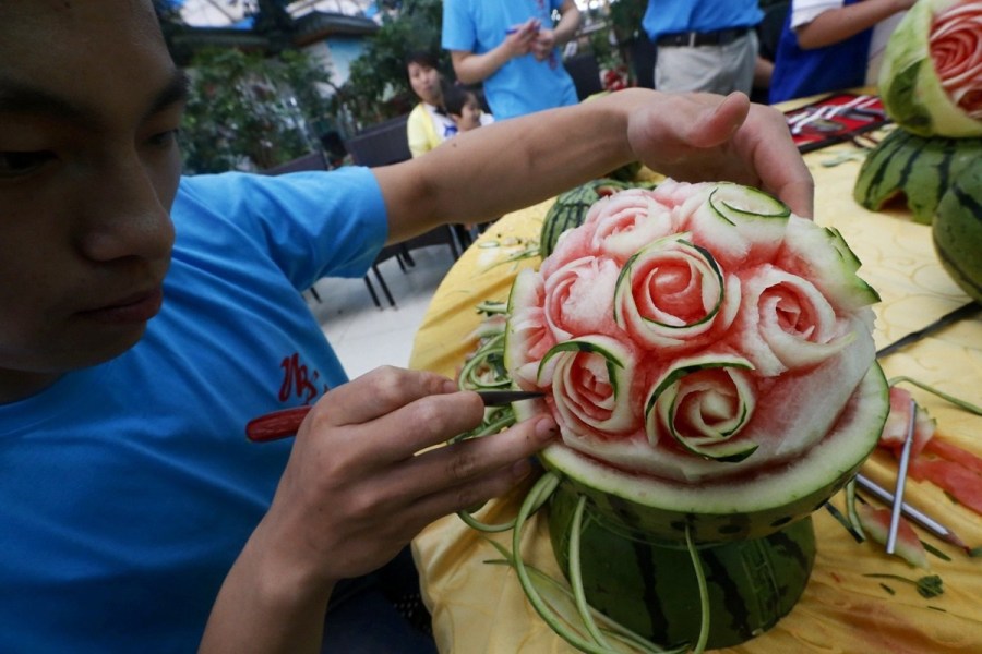 King of watermelons 'steps out'