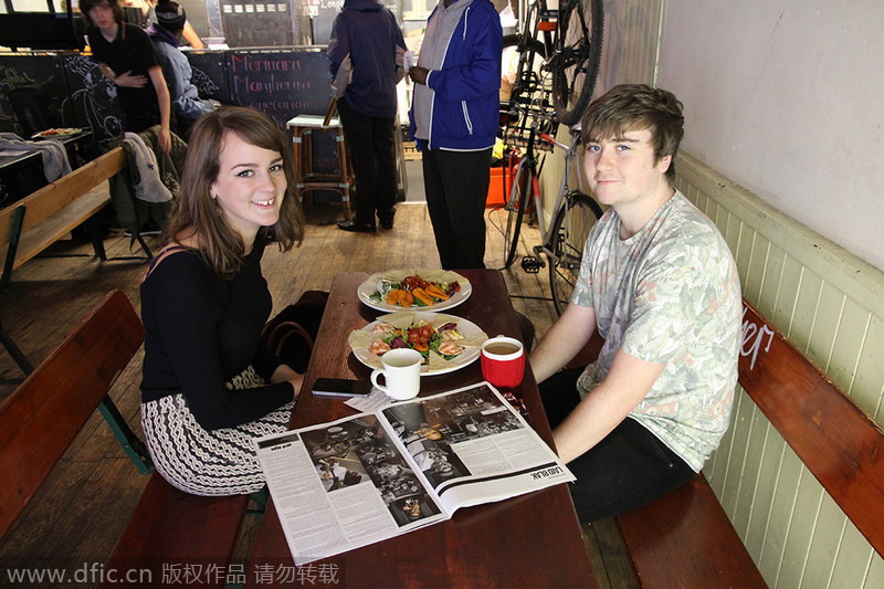 Restaurant turns trash into delicacy