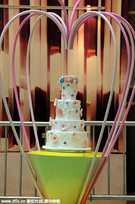 Fashionable cakes in Hong Kong