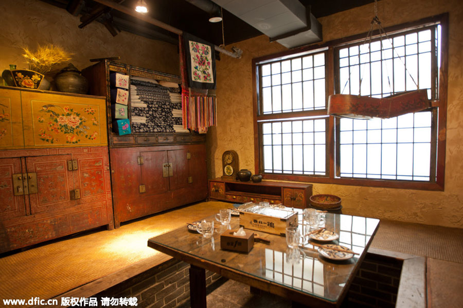 Museum-themed restaurant in Changchun