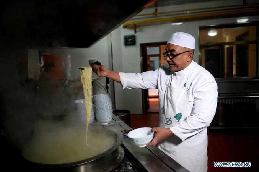 Lanzhou beef hand-pulled noodle