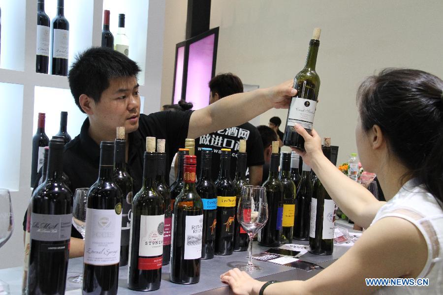 Expo of Top Wine China 2015 held in Beijing