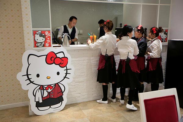 First official Hello Kitty restaurant opens in Shanghai