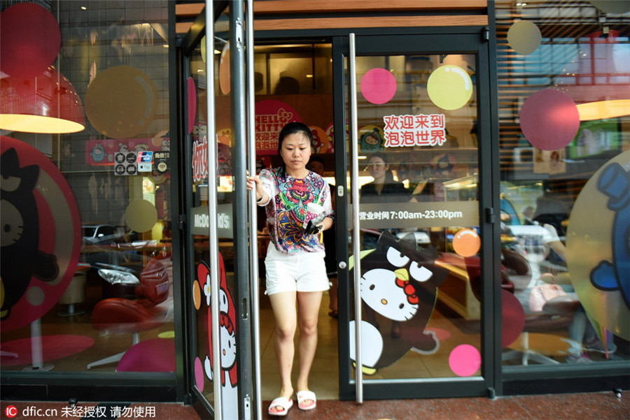 Hangzhou opens first Hello Kitty restaurant