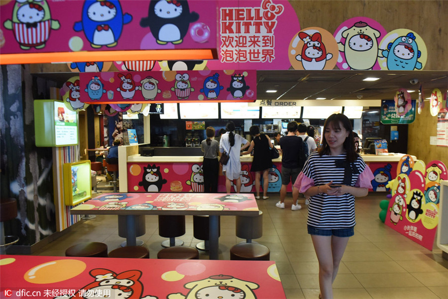 Hangzhou opens first Hello Kitty restaurant