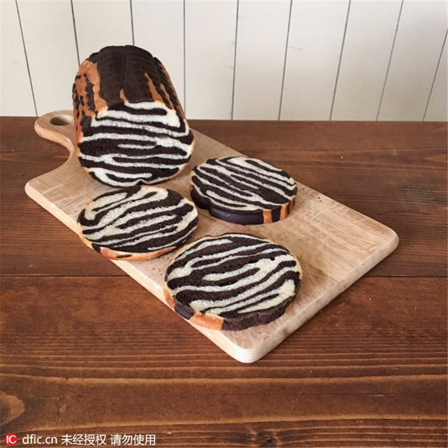 Tokyo baker turns bread into art