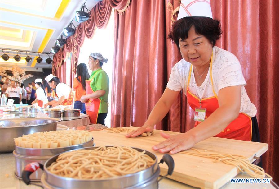 5th naked oat flour cooking competition held in China's Inner Mongolia