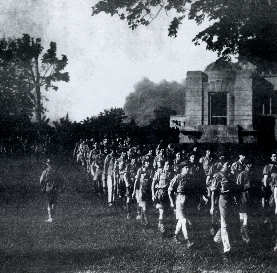 British POWs captured in Singapore