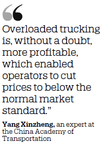 Experts call for probes of overloaded trucks