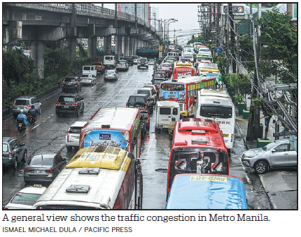 Manila seeks way out of traffic jams
