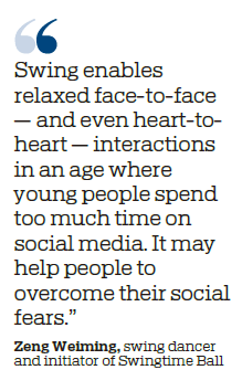 Getting in the swing of things