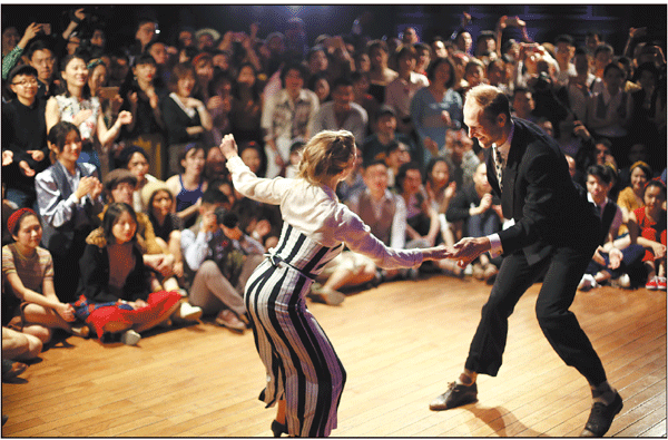 Getting in the swing of things