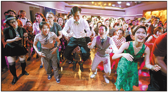 Getting in the swing of things