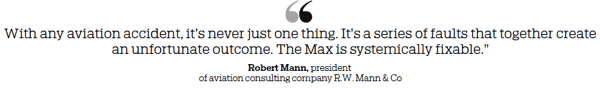 QUESTIONS REMAIN OVER GROUNDED BOEING 737 MAX