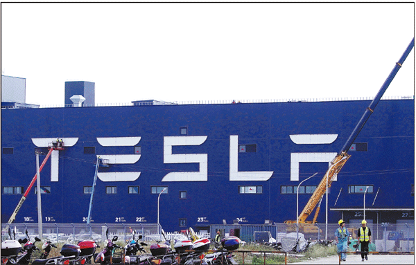 Shanghai helps fuel Tesla's electric car dreams