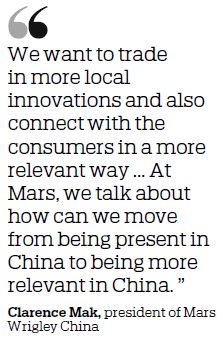 Mars Wrigley China eyes expansion