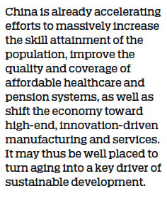 Sustaining prosperity while growing old
