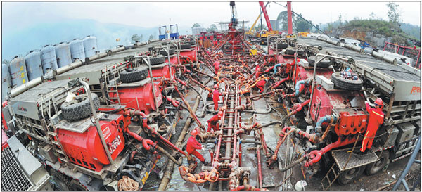 Shale gas business firming up in China