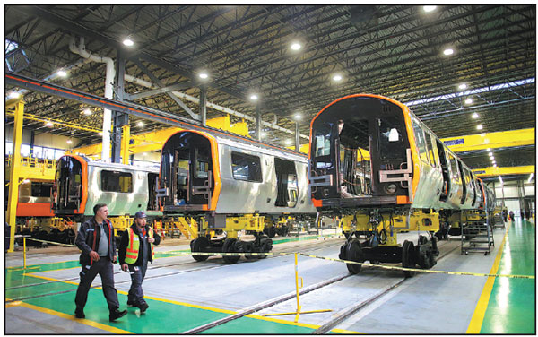 CRRC cars meet global standards