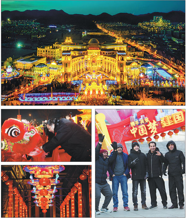 Lantern festival drives tourism in Dalian Jinshitan