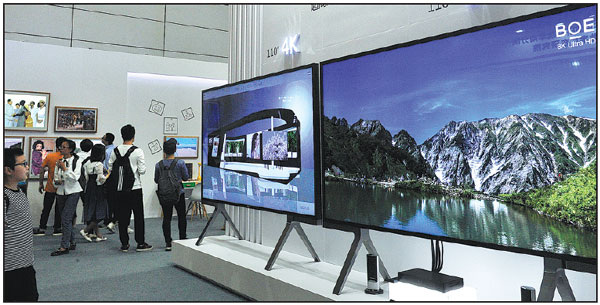 TV panels becoming bigger to meet customers' demand