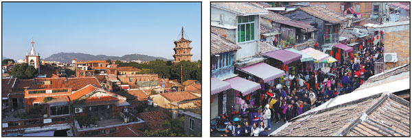 Savoring a snack in quaint Quanzhou