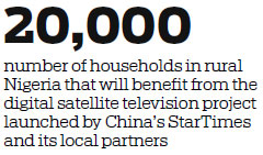 Nation's TV project enlightens Nigeria