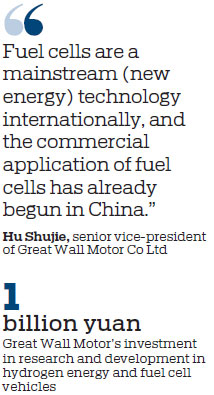 Great Wall Motor bets big on hydrogen fuel cell vehicles