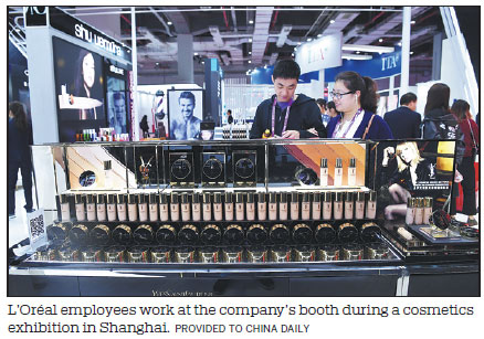 Cosmetics giants chase growth in mainland