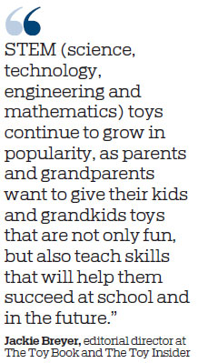 Demand rising for educational toys
