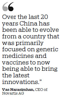 Novartis to team up with Chinese tech giants