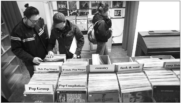 In the spin and swing of a vinyl revival