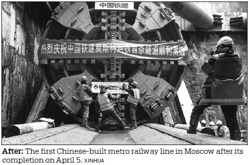 State-owned Chinese construction firm digs deep in Russia for growth