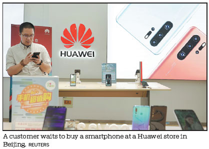 Huawei gaining ground in global marketplace