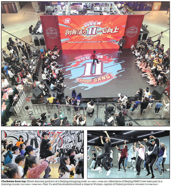 STREET DANCERS TURN ON THE STYLE
